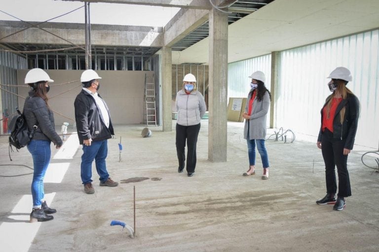 Recorrida por la obra de la Casa de la Mujer