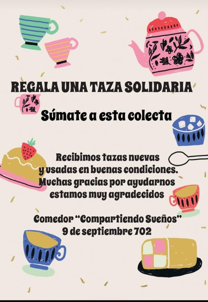 Campaña "Regala una taza solidaria"