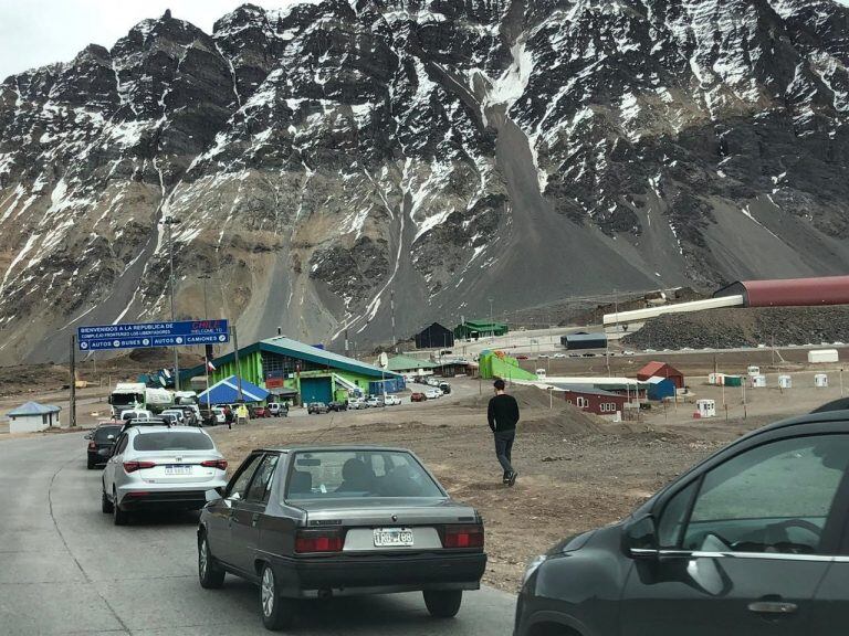 La demora es de casi dos horas. Foto: Gendarmería.