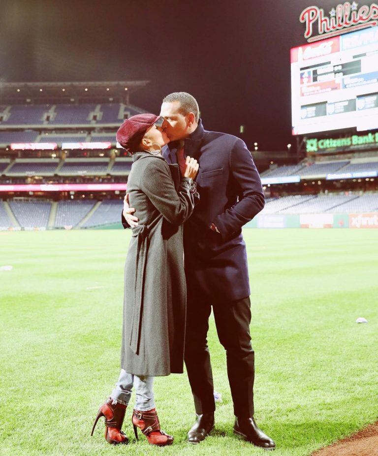 Jennifer Lopez y Alex Rodriguez  (Instagram/ jlo)