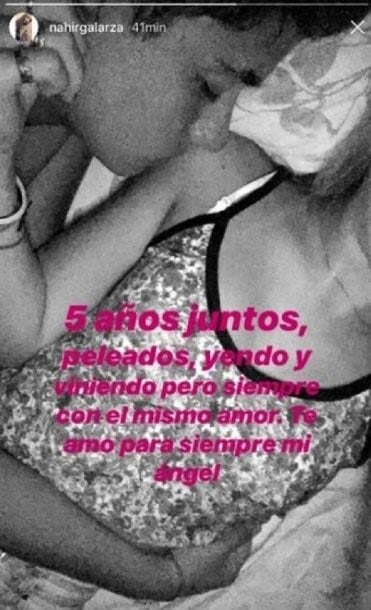 La historia de Instagram que compromete a Nahir Galarza.