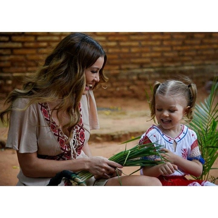 Dallys Ferreira y su hija India. (Instagram)