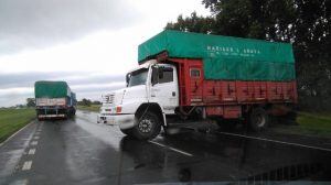 Accidente en la autopista a Santa Fe