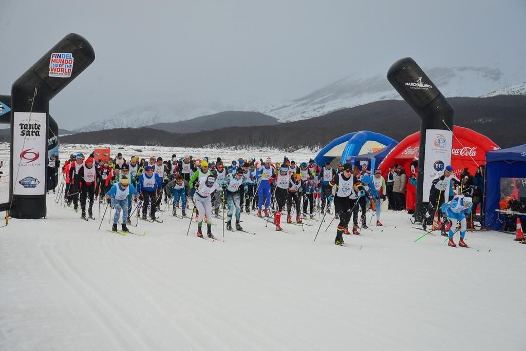 La Municipalidad acompañó la 35° edición de la Marcha Blanca Ushuaia Loppet