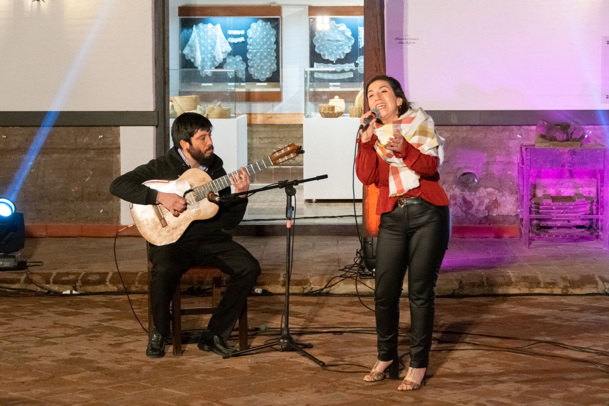 La primera de las grabaciones se desarrolló en el Museo de Artesanías Tradicionales, Corrientes Capital.