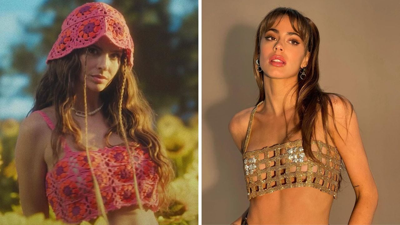 La China Suárez copió el look de Tini Stoessel