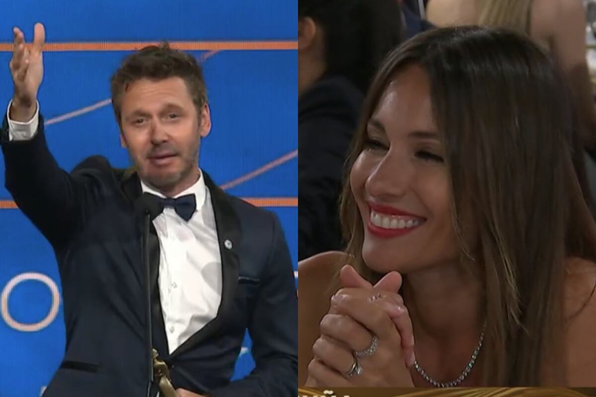 ¿Era para Pampita? Benjamín Vicuña rompió el silencio sobre su dedicatoria en los Martín Fierro