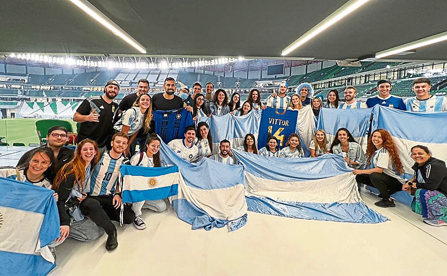 Se espera que más de 40 mil argentinos viajen a Qatar para ver a la Selección, solo en la fase de grupos. 