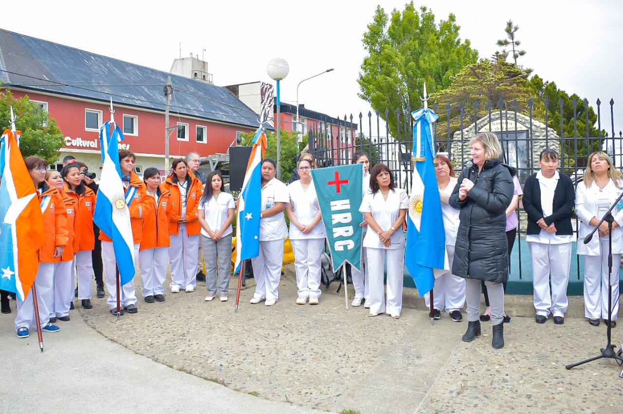 Reconocieron a enfermeras y enfermeros de Tierra del Fuego