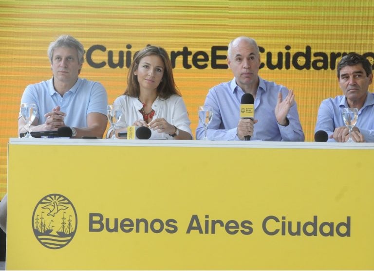 Horacio Rodríguez Larreta, jefe de Gobierno porteño, anunció medidas contra la propagación del coronavirus en Capital Federal. (Clarín)