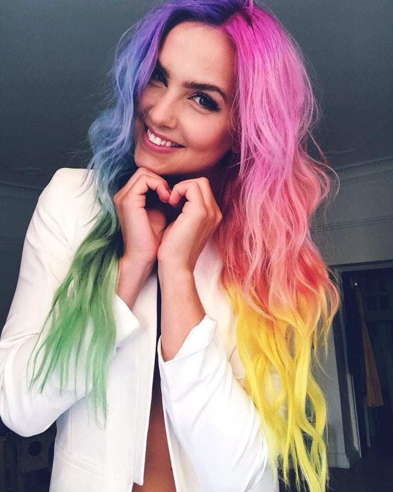 #rainbowbangs