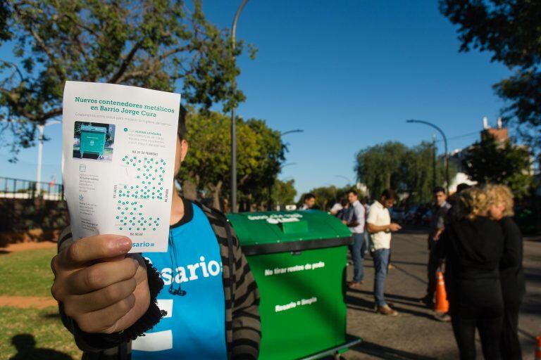 Barrio Cura se potencia con nuevos contenedores y mejor iluminación