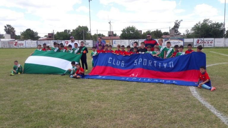 Futbol de inferiores Clasico 24 de Septiembre y Cultural de Arroyito