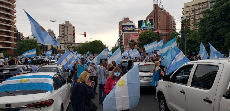 Una nueva manifestación en contra de las políticas del Gobierno Nacional, con fuerte respaldo en Córdoba.