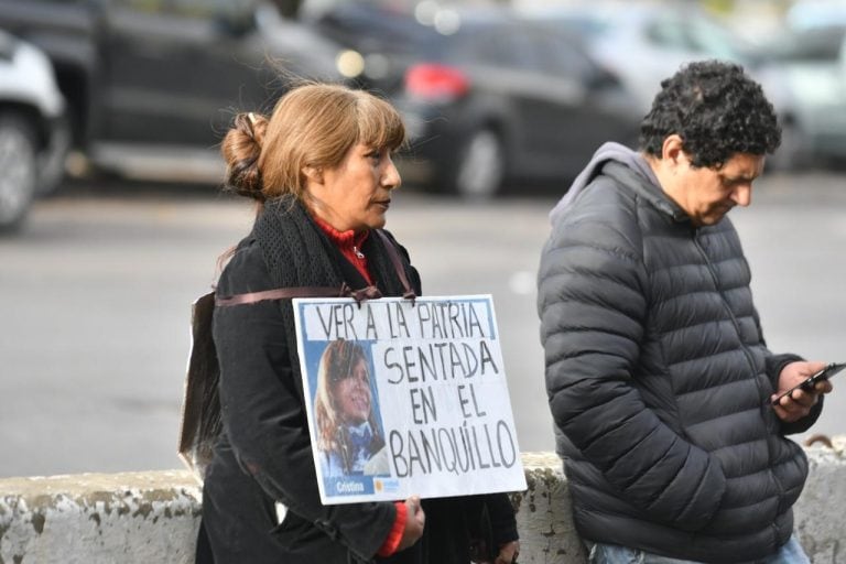 Comienza el juicio a Cristina Fernández de Kirchner en los tribunales federales de Comodoro Py (Foto: Federico López Claro)