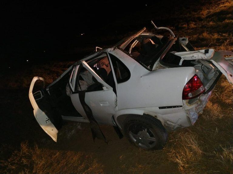 Accidente de tránsito sobre Ruta Nacional 38.