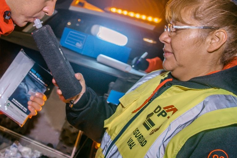 Controles durante el fin de semana en Ushuaia