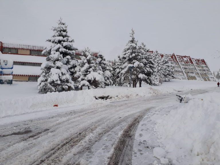 Nieve en Las Leñas