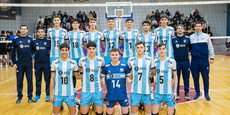 Selección Argentina M19 con dos mendocinos. Fausto López y Emiliano Molini (12)