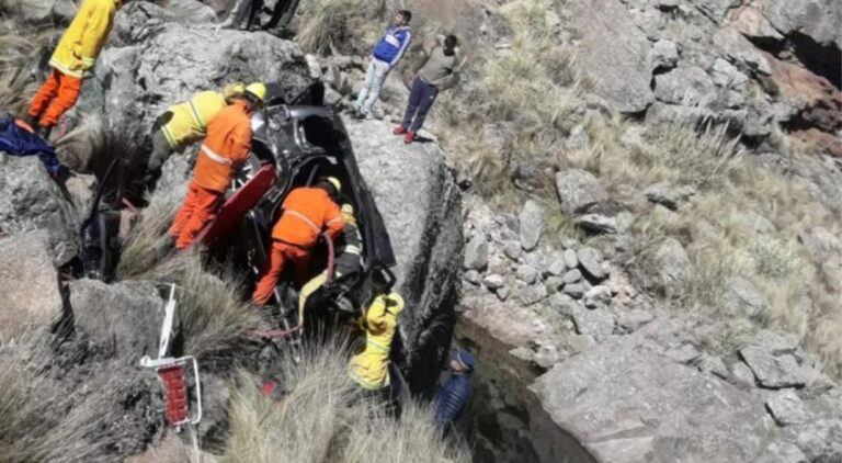 Accidente en Altas Cumbres