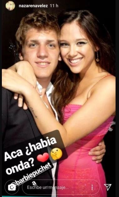 La foto de Barbie Vélez y Lucas Rodríguez, muy reveladora.