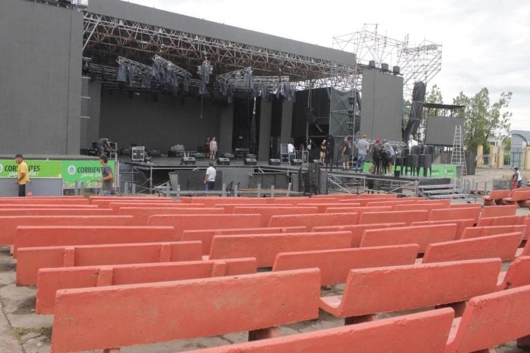 Todo listo para el arranque de la Fiesta Nacional del Chamamé.