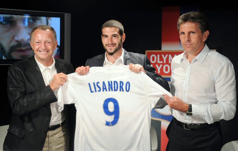 Lisandro López estuvo en Lyon desde 2009 hasta 2014. (AFP)