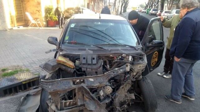 Violento accidente en Castellanos y Rioja. (LT8)