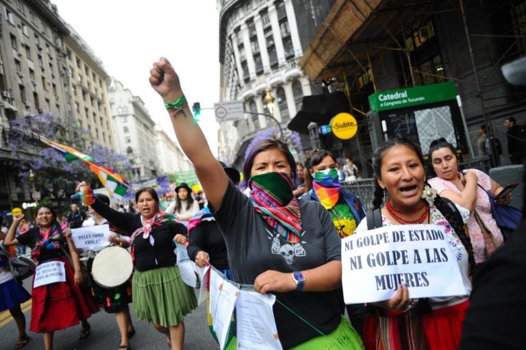 Día Internacional de la Eliminación de la Violencia contra la Mujer en Argentina (Fotos Clarín)