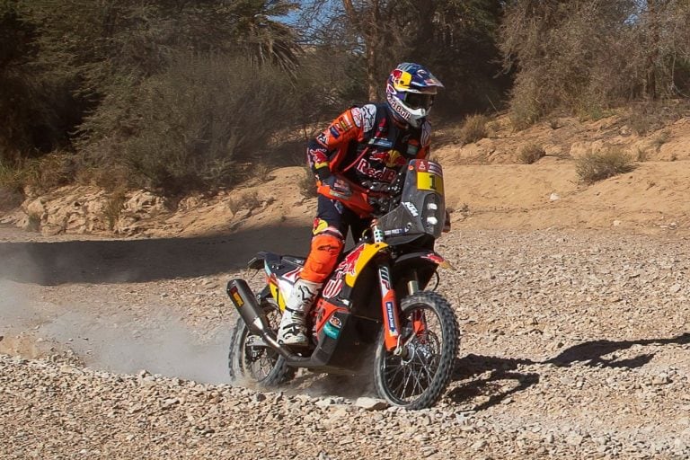 Toby Price, el mejor de KTM hasta ahora en el Dakar 2020. Fue el primer australiano que ganó la competencia, en 2016. En 2019, repetiría victoria.