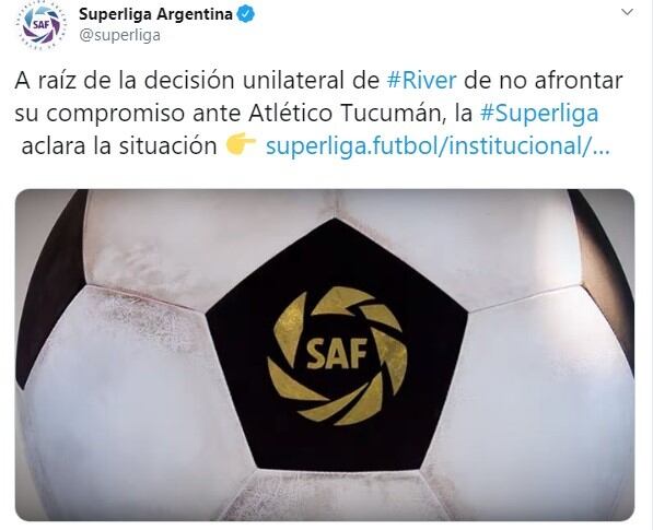 (Twitter: @superliga)