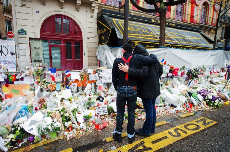 Un altar en conmemoración de las víctimas.  (Getty Images)