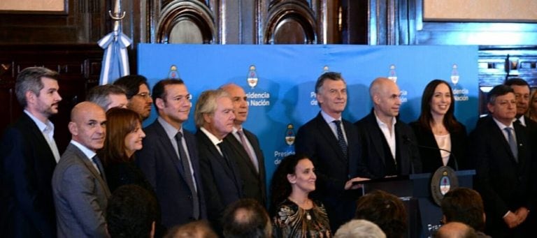 La reunión de Mauricio Macri y su equipo con las Fuerzas Armadas