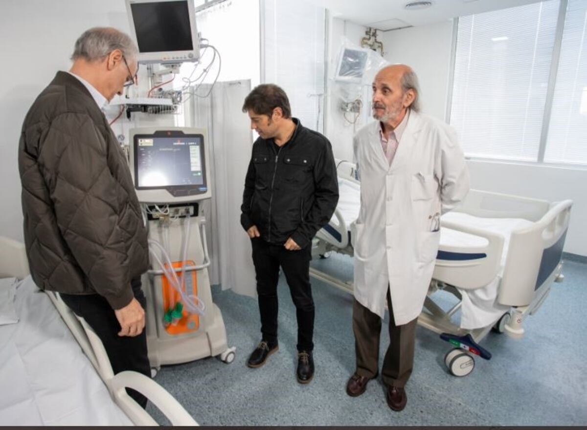 Por recomendación médica, Kicillof se realizó el test para detectar coronavirus