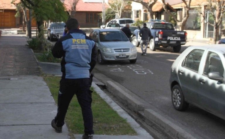 Operativo de la Policía de Científica de Mendoza.