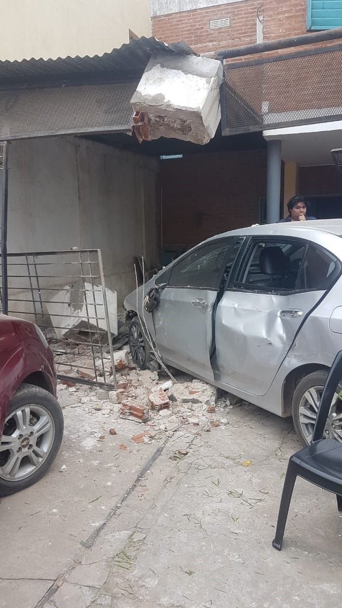 Los desafortunados resultados del accidente vial (Diario Chaco).