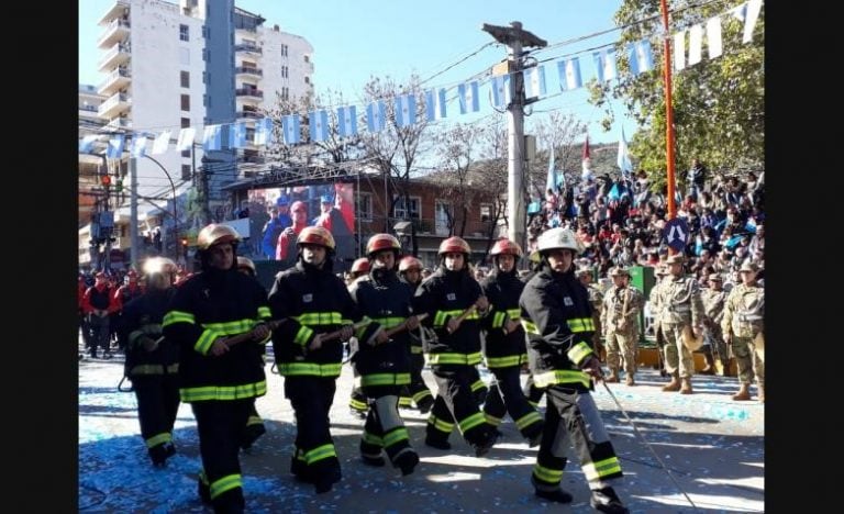 Festejos patrios en Carlos Paz