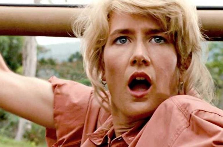 Laura Dern en 'Jurassic Park'.