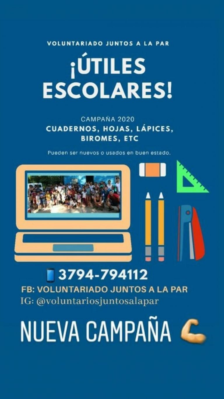 Campaña del voluntariado Juntos a la Par.