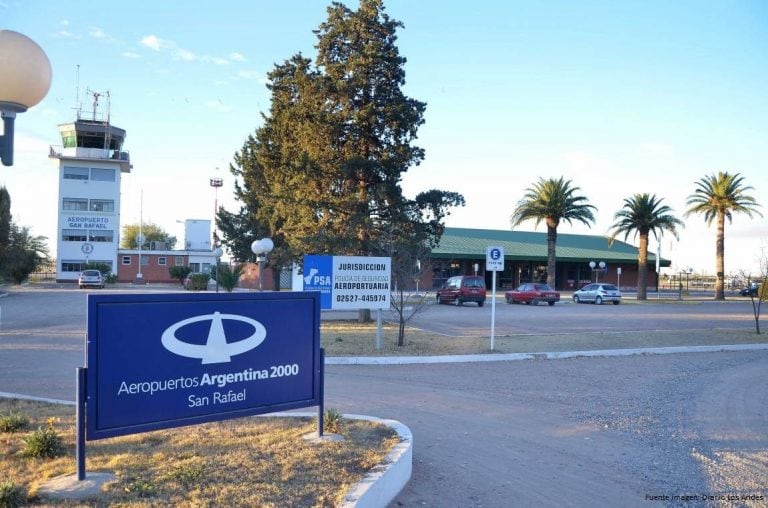 Aeropuerto de San Rafael. 