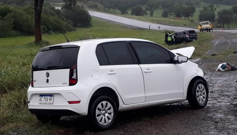 Accidente vial cerca de Metán. (El Tribuno)