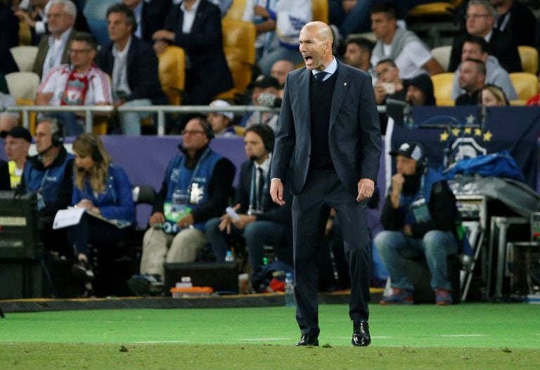 Zidane festeja