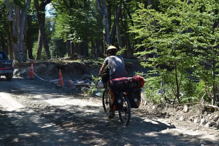 reparan ruta lago del desierto