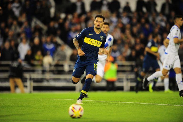 Vélez y Boca chocan en el José Amalfitani por los cuartos de final de la Copa de la Superliga. (Maxi Failla)