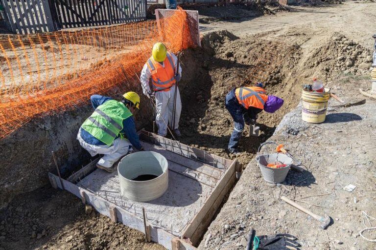 Obras en Comodoro.