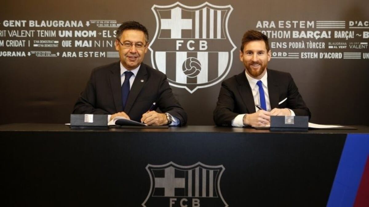 Develan la millonaria cifra que cobra Messi por el contrato con el FC Barcelona