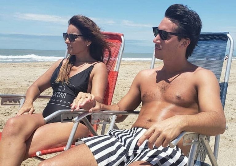 Marcela Tauro cumplió 3 años en pareja con Martín Bisio. (@_marcelatauro)