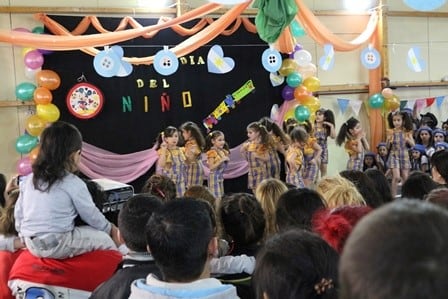 Día del Niño en el centro infantil integrado Amanda Beban.