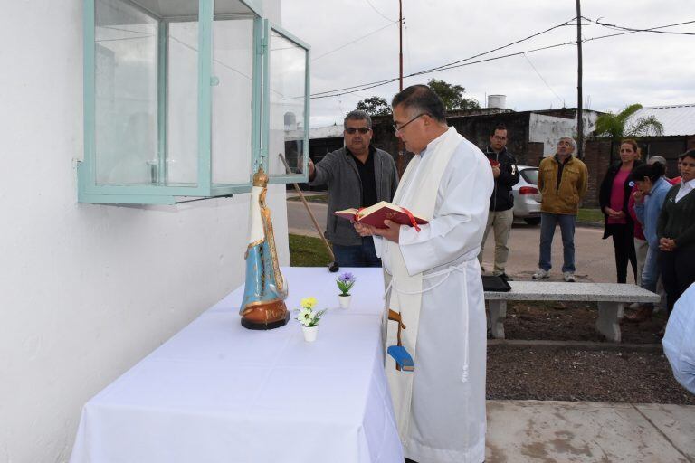 Convirtieron un minibasural en oratorio