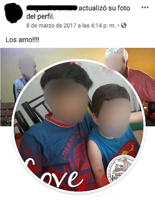 Así era el perfil de Facebook de la detenida. (Foto:Infobae)